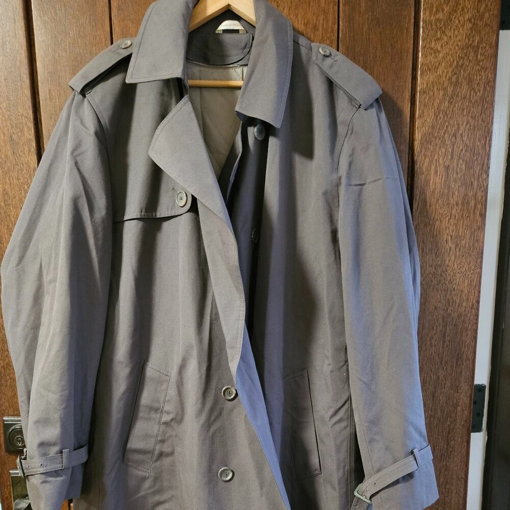 Oleg cassini trench jacket